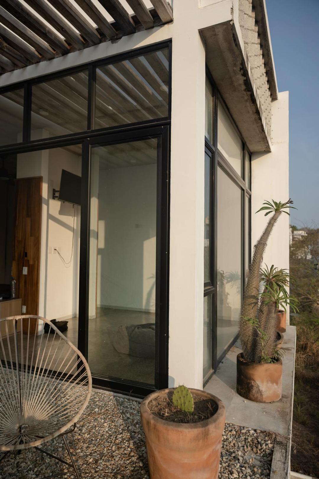 Brisas de Zicatela Casa Diego Unique Ecological / Minimalist House & Inside Pool מראה חיצוני תמונה